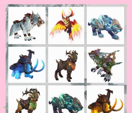 手游坐骑图，获取方式盘点，外观属性一览