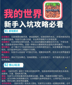 我的世界游戏攻略书，新手入门指南，高手进阶技巧