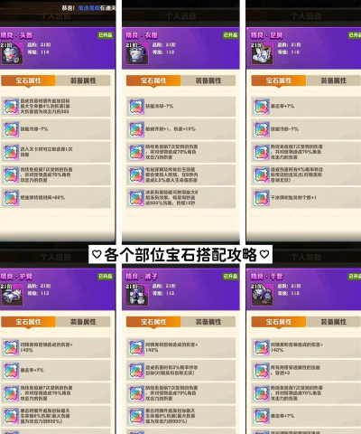 轩辕手游宝石，提升战力关键，选择搭配有讲究