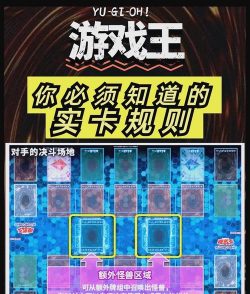 游戏王卡牌解说怎么玩，看懂规则，掌握技巧
