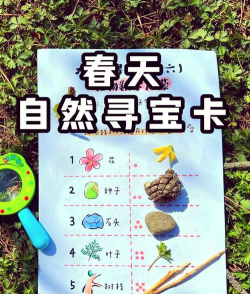 3到6岁自然游戏怎么玩，激发孩子兴趣，培养观察能力